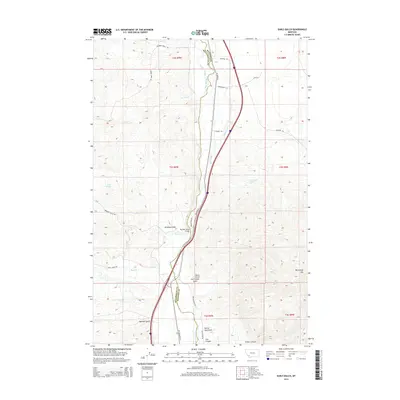 2014 Map of Earls Gulch, 2014 Print