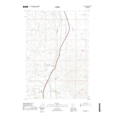 2020 Map of Earls Gulch, 2020 Print