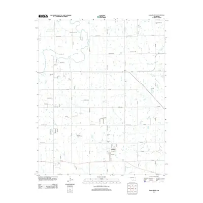 2012 Map of Earlsboro, 2012 Print