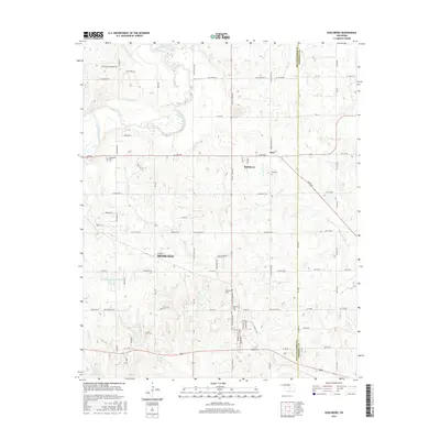 2016 Map of Earlsboro, 2016 Print