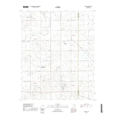 2018 Map of Earlsboro, 2018 Print