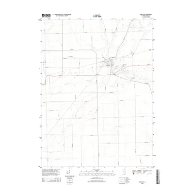 2015 Map of Earlville, 2015 Print