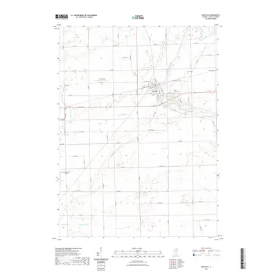 2021 Map of Earlville, 2021 Print