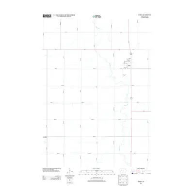 2013 Map of Early, 2013 Print