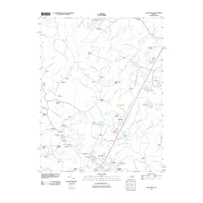 2011 Map of Earlysville, 2011 Print