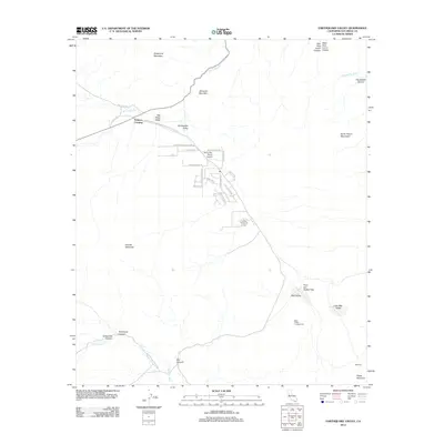 2012 Map of Earthquake Valley, 2012 Print