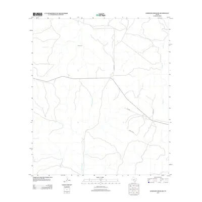 2012 Map of Earwood Creek SW, 2012 Print