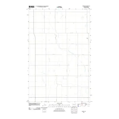 2011 Map of Easby, 2011 Print