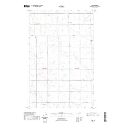 2020 Map of Easby, 2020 Print