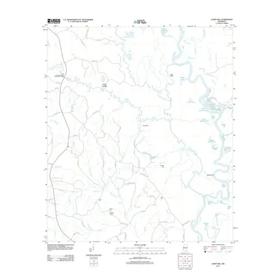 2012 Map of Easen Hill, 2012 Print