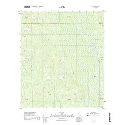 2018 Map of Easen Hill, 2018 Print