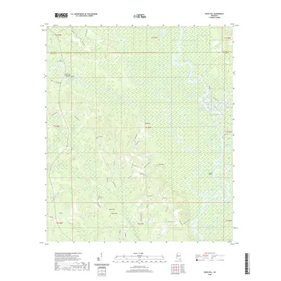 2020 Map of Easen Hill, 2020 Print
