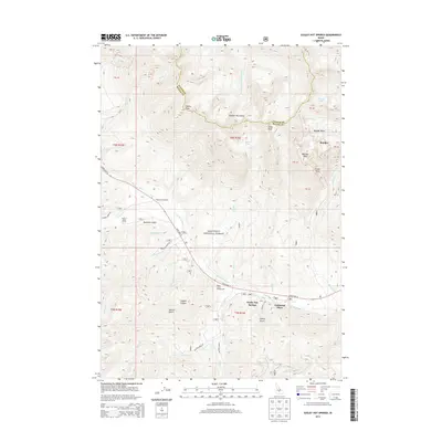 2013 Map of Easley Hot Springs, 2013 Print
