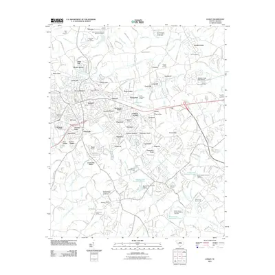 2011 Map of Easley, 2011 Print