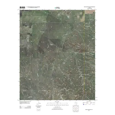 2012 Map of East Afton NE, 2012 Print