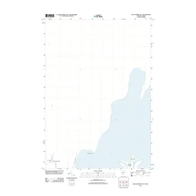2012 Map of East Alburg OE N, 2012 Print