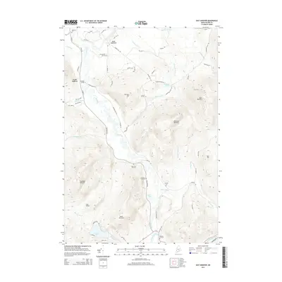 2014 Map of East Andover, 2014 Print