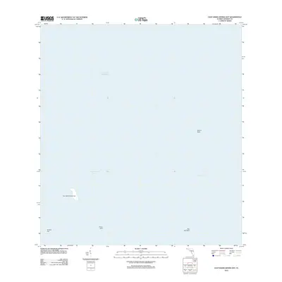 2012 Map of East Bahia Honda Key, 2012 Print