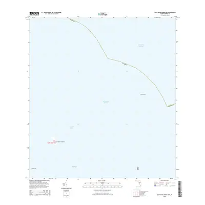 2015 Map of East Bahia Honda Key, 2015 Print