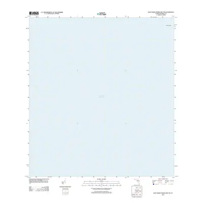 2012 Map of East Bahia Honda Key NE, 2012 Print