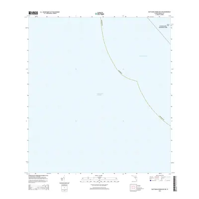 2015 Map of East Bahia Honda Key NE, 2015 Print