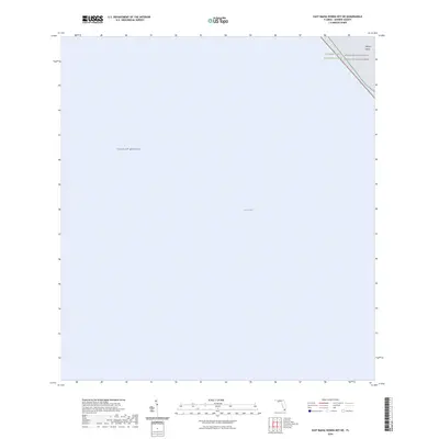 2024 Map of East Bahia Honda Key NE, 2024 Print