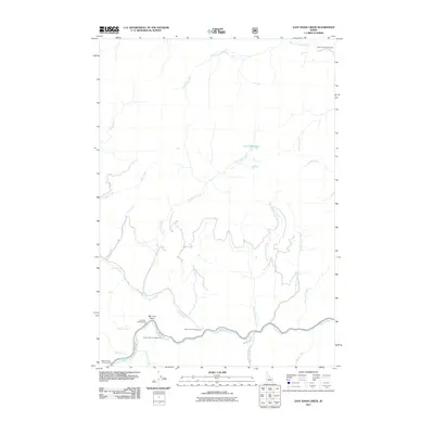 2011 Map of East Basin Creek, 2011 Print