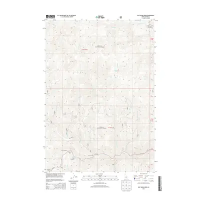2013 Map of East Basin Creek, 2013 Print