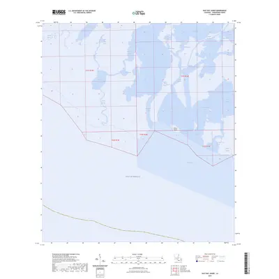 2024 Map of East Bay Junop, 2024 Print