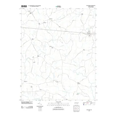 2010 Map of East Bend, 2010 Print