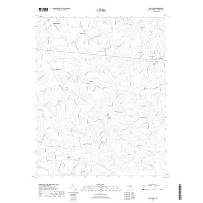2019 Map of East Bend, 2019 Print