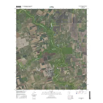2016 Map of East Bernard, 2016 Print