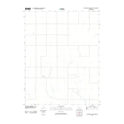 2010 Map of East Bridge Creek North, 2010 Print
