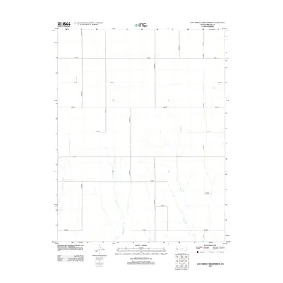2012 Map of East Bridge Creek North, 2012 Print