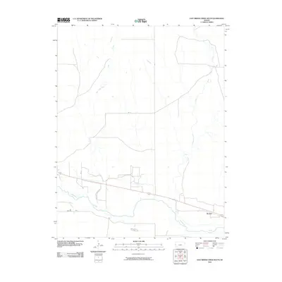 2010 Map of East Bridge Creek South, 2010 Print