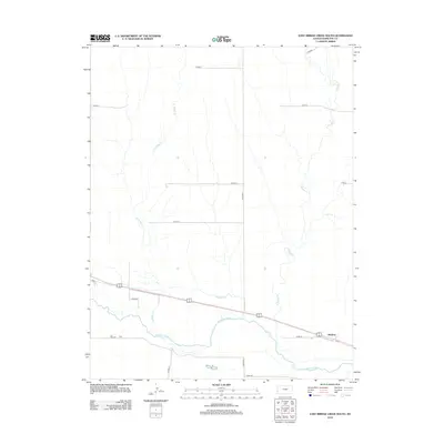 2012 Map of East Bridge Creek South, 2012 Print