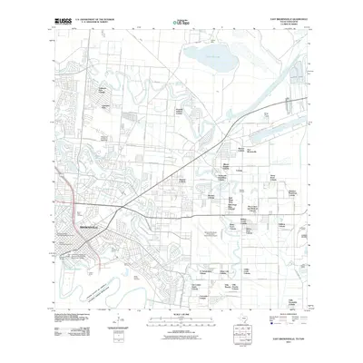 2010 Map of East Brownsville, 2010 Print