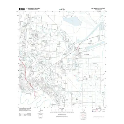 2012 Map of East Brownsville, 2012 Print