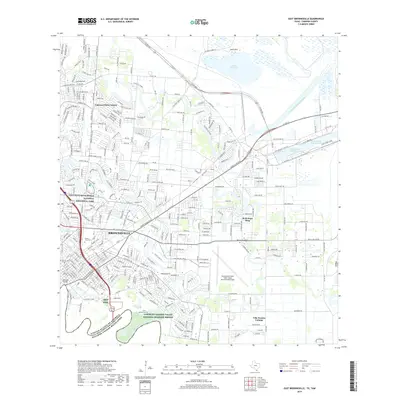 2019 Map of East Brownsville, 2019 Print