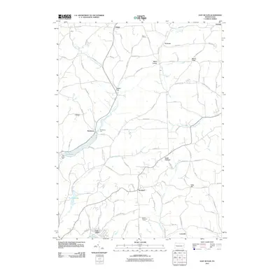 2010 Map of East Butler, 2010 Print