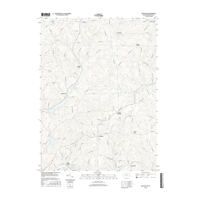 2016 Map of East Butler, 2016 Print