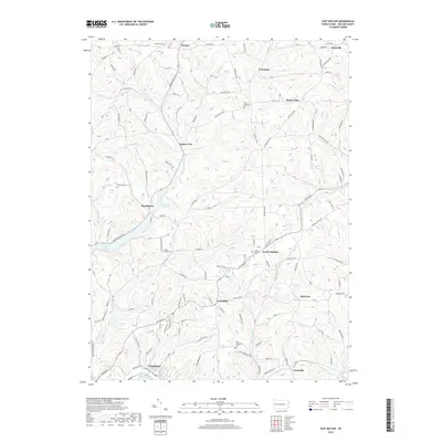 2019 Map of East Butler, 2019 Print