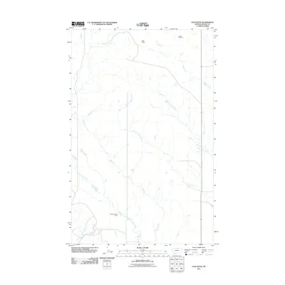 2011 Map of East Butte, 2011 Print