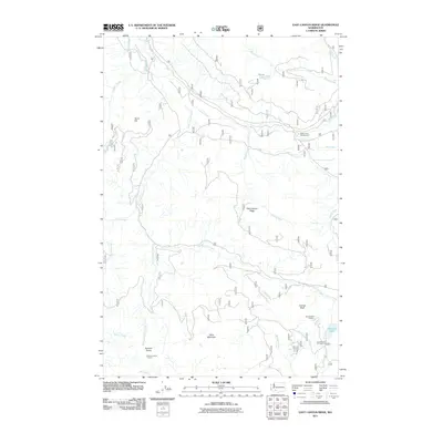 2011 Map of East Canyon Ridge, 2011 Print