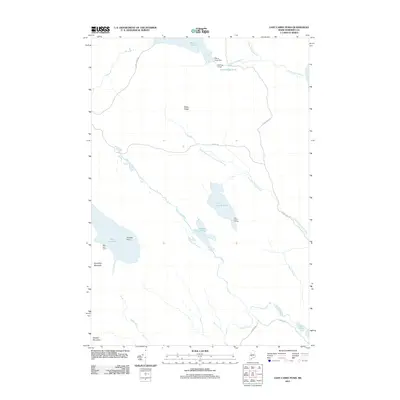 2011 Map of East Carry Pond, 2011 Print