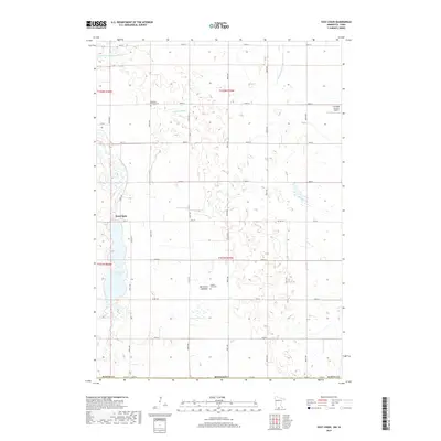 2019 Map of East Chain, 2019 Print