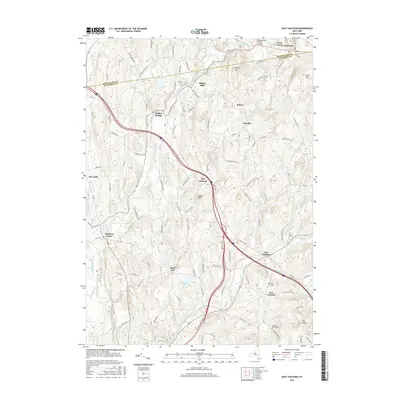 2016 Map of East Chatham, 2016 Print