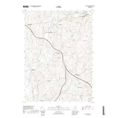 2019 Map of East Chatham, 2019 Print