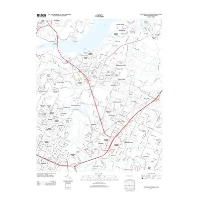 2013 Map of East Chattanooga, 2013 Print