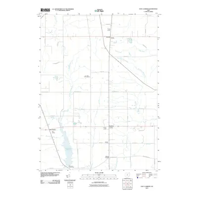 2010 Map of East Claridon, 2010 Print